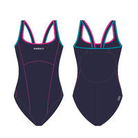 Plavi ženski jednodelni kupaći kostim KAMIYE+ 500
