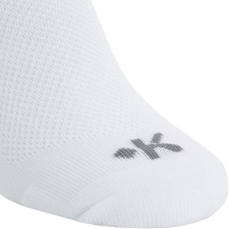 Футбольні шкарпетки F100 для дорослих - Білі