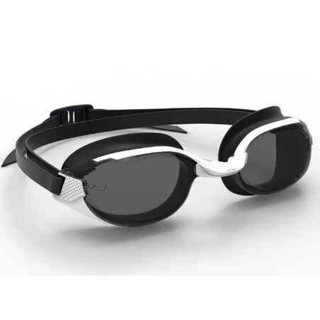 BFIT swimming goggles - Smoked lenses - Single size - Black white