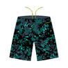 กางเกงว่ายน้ำขาสั้นทรงยาวสำหรับผู้ชายรุ่น Swimshort 100 (สีเขียว All Flow )