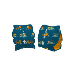 TEXTILE ARMBAND DARK TIGER BLUE