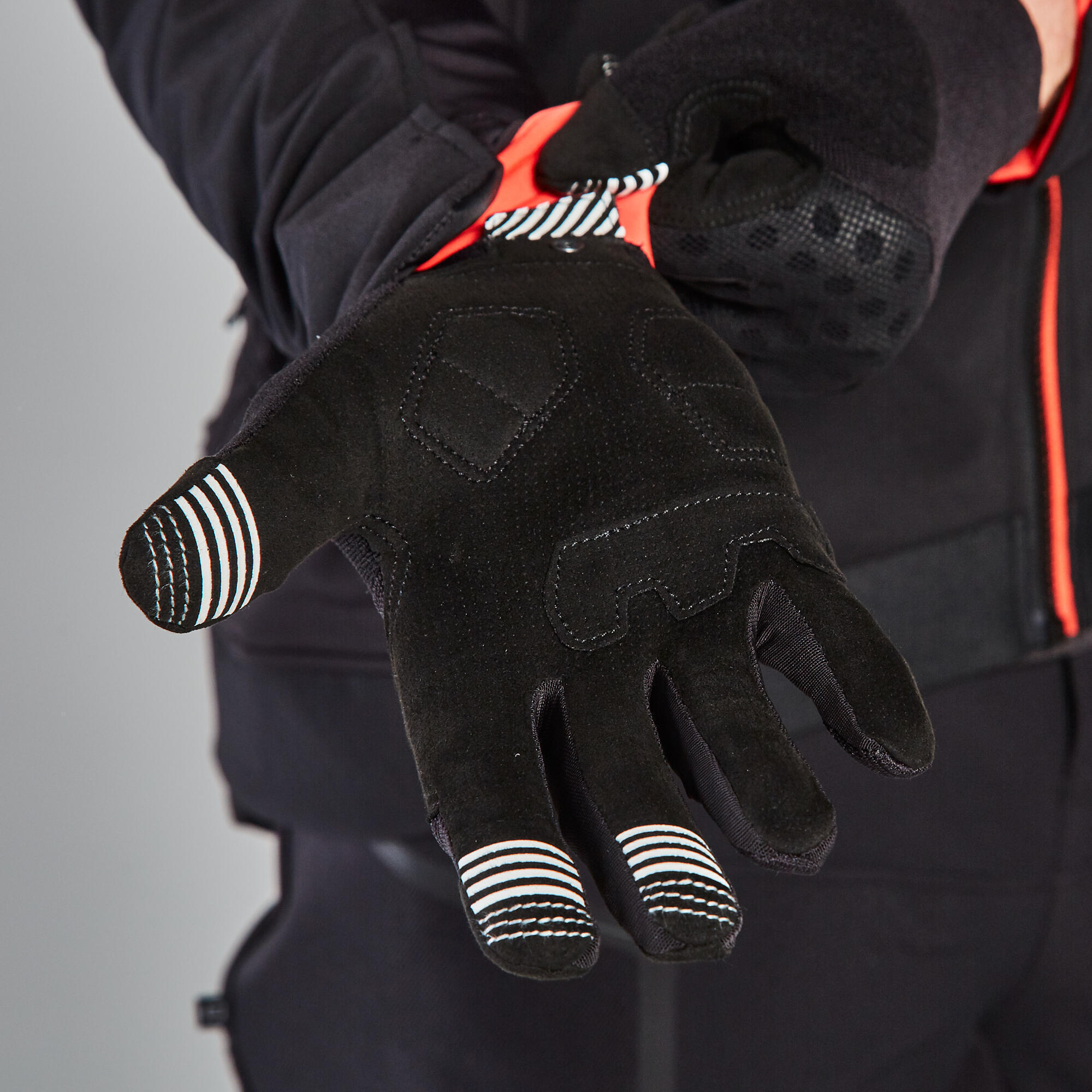 Mountain Biking Gloves ST 500 - Black 4/10
