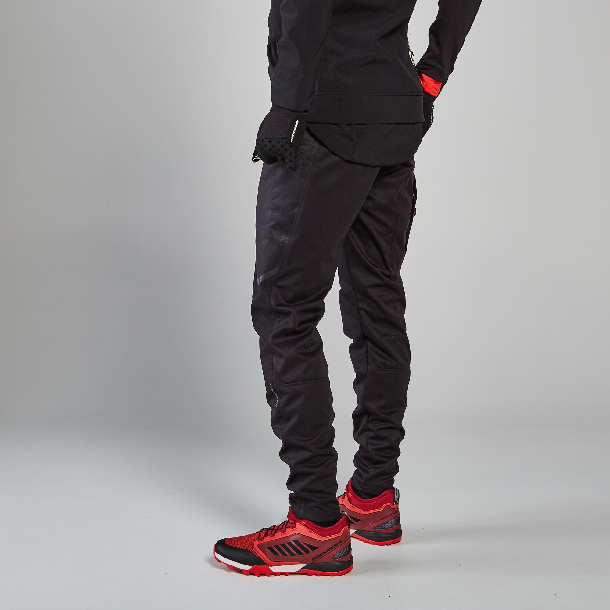 Pantalón ciclismo MTB hombre Rockrider ST 500 negro 14/15