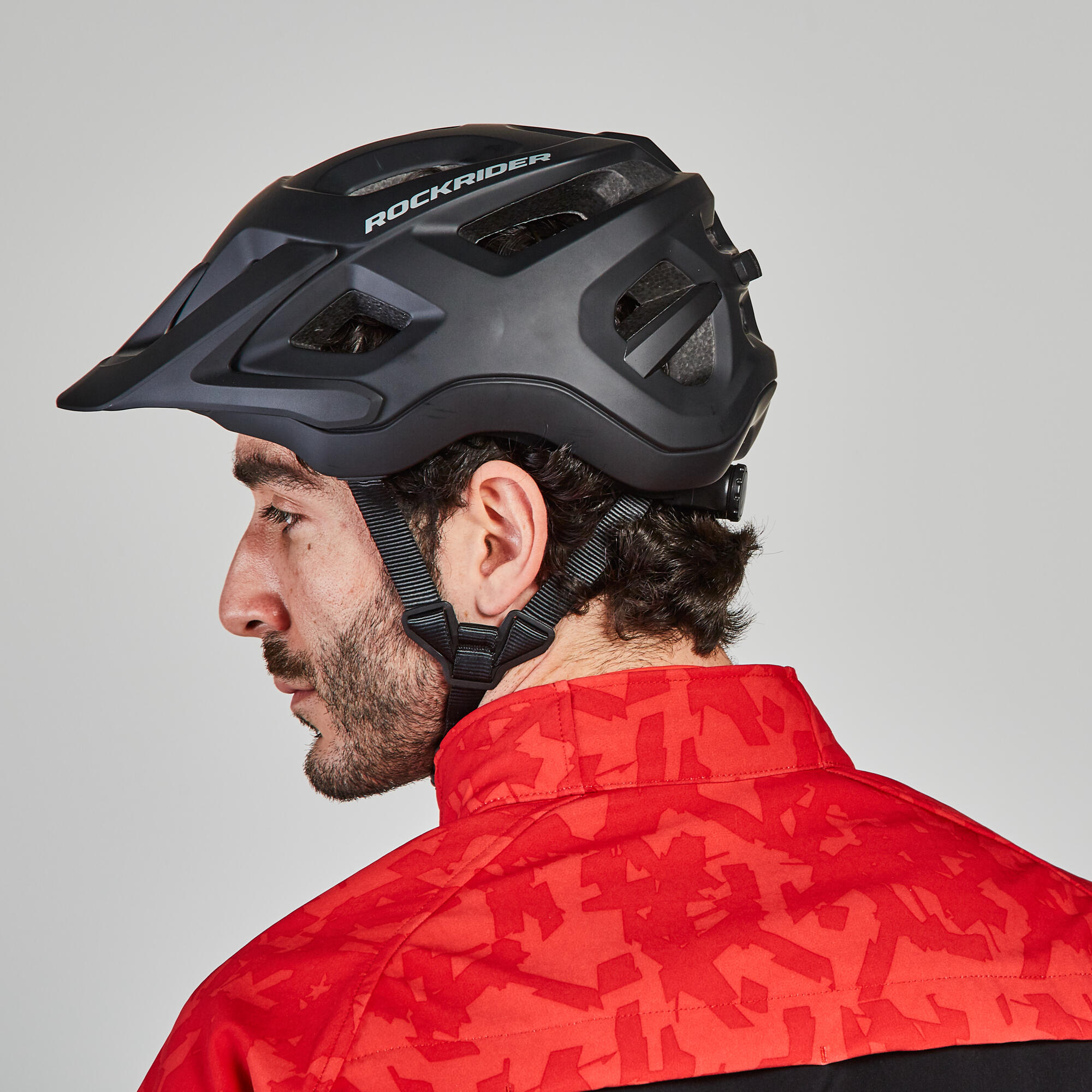 Mountain Bike Helmet ST 500 - Black - Decathlon