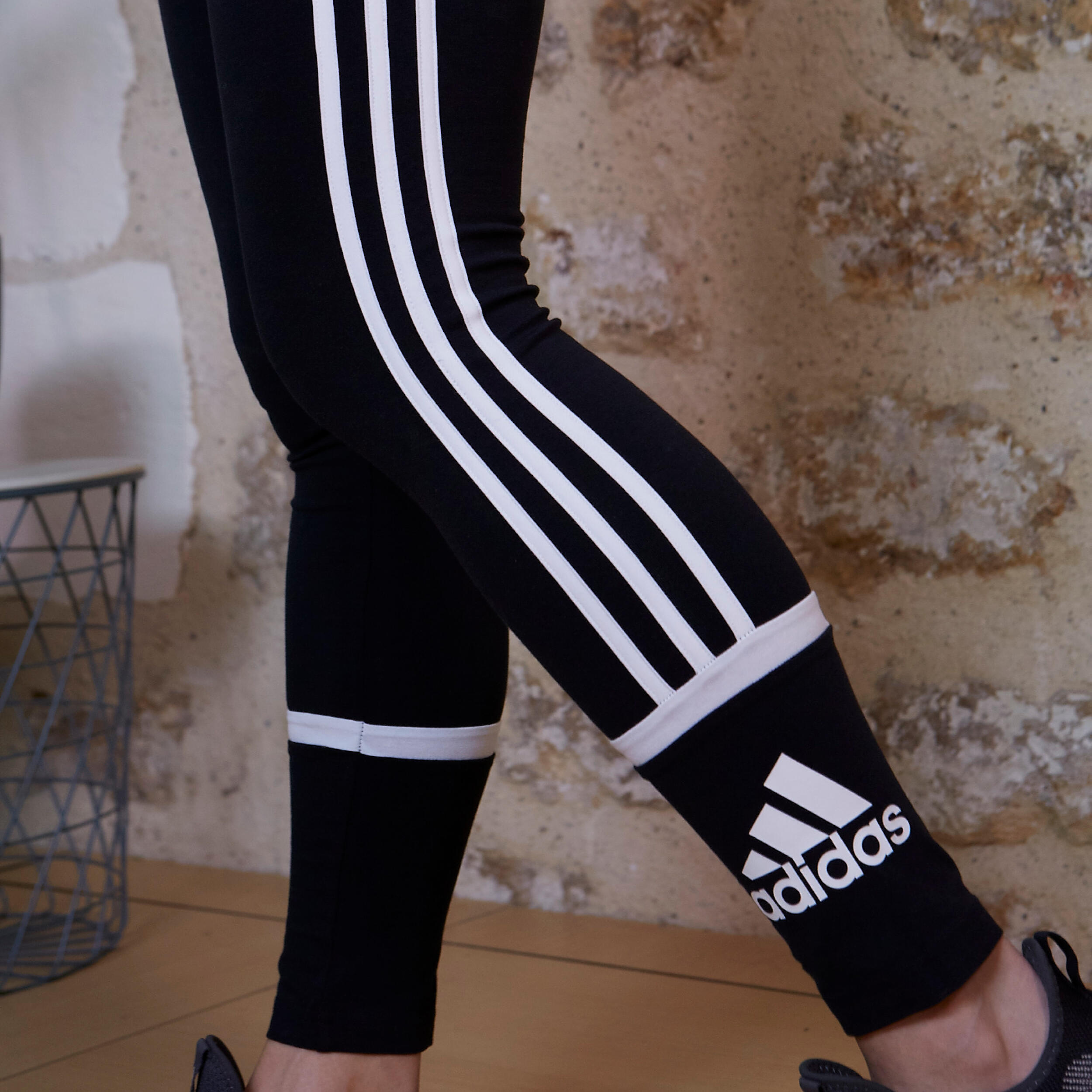 Fitness Leggings - Colourblock Black 