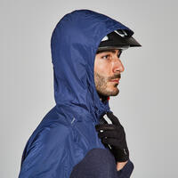 Men's Windproof Mountain Biking Jacket - Blue