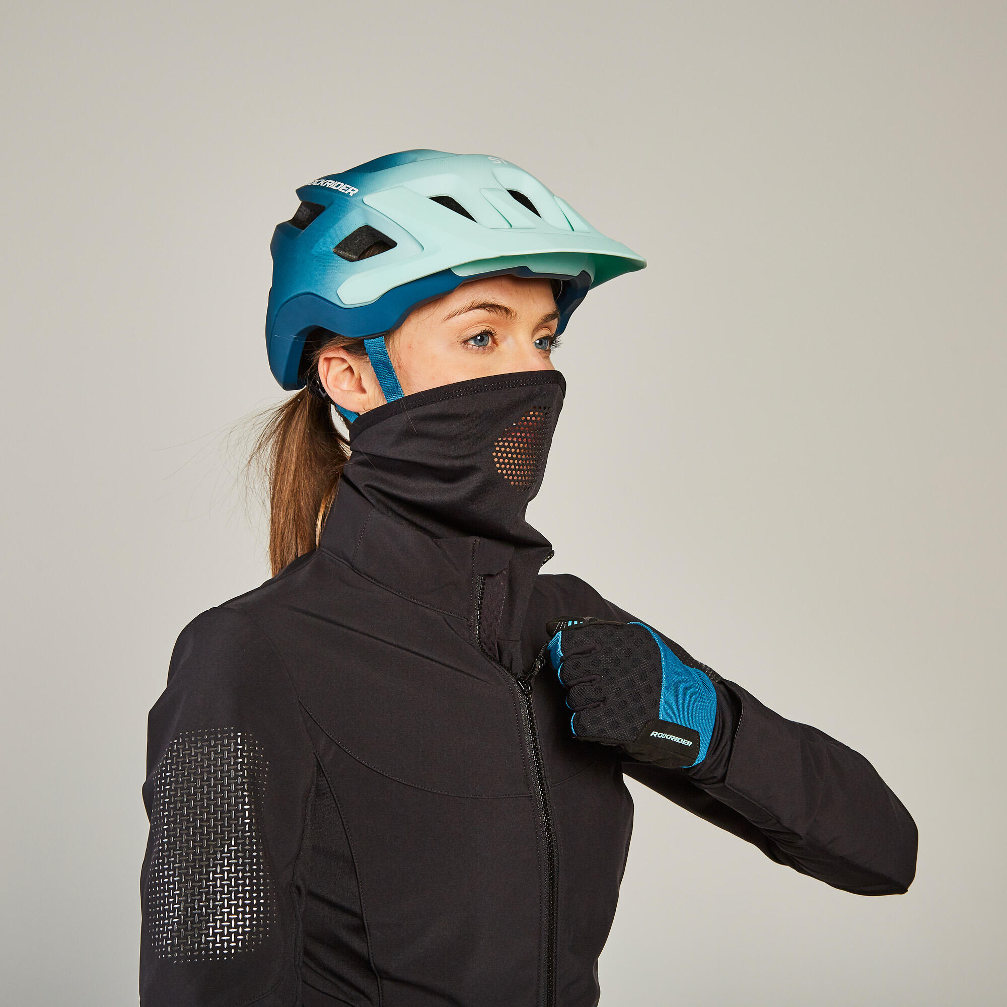 Women's Winter Mountain Bike Jacket - Black 6/22