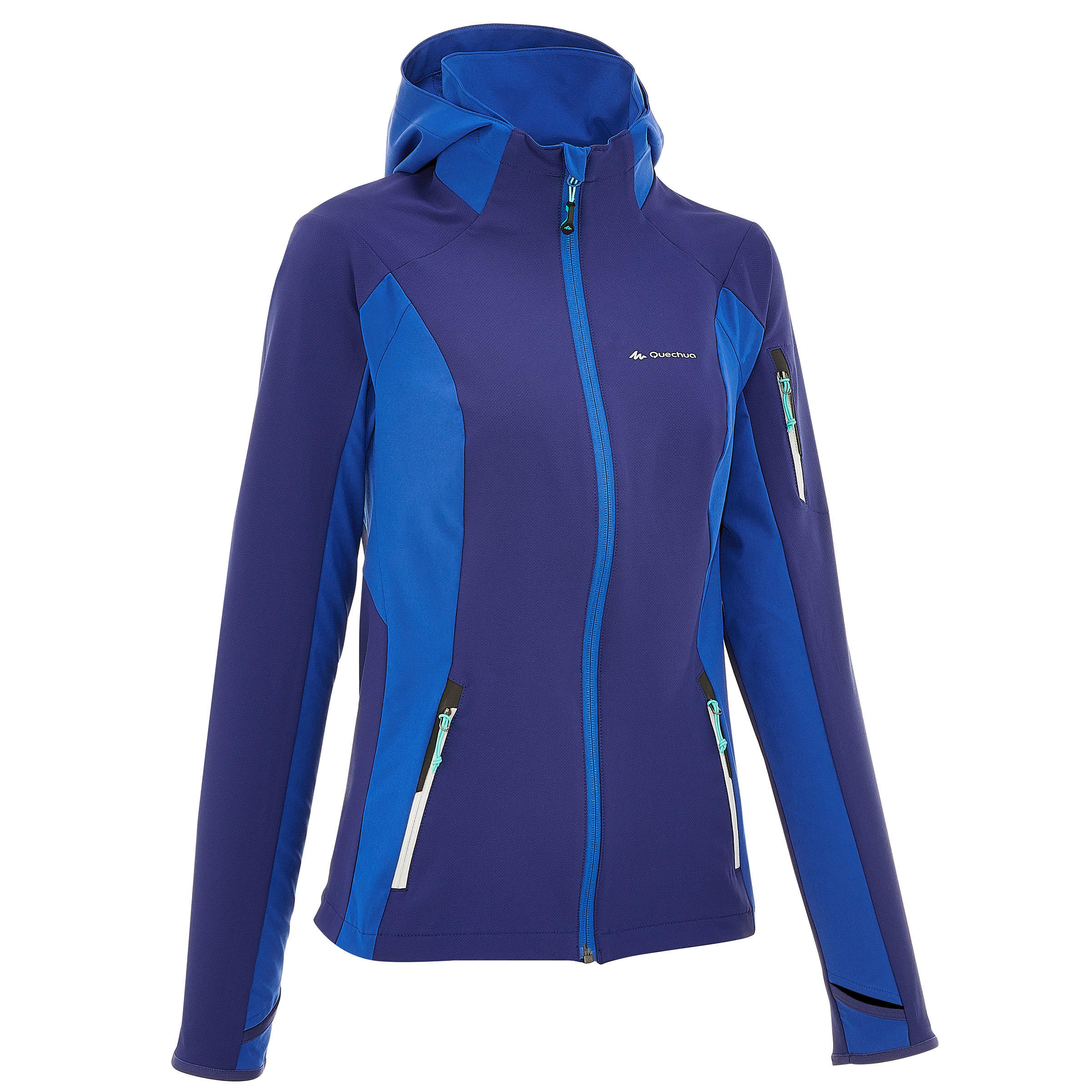 FORCLAZ Forclaz 600 Light Women's Trekking Wind Jacket - Blue