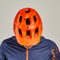 Narandžasta biciklistička kaciga ST 500