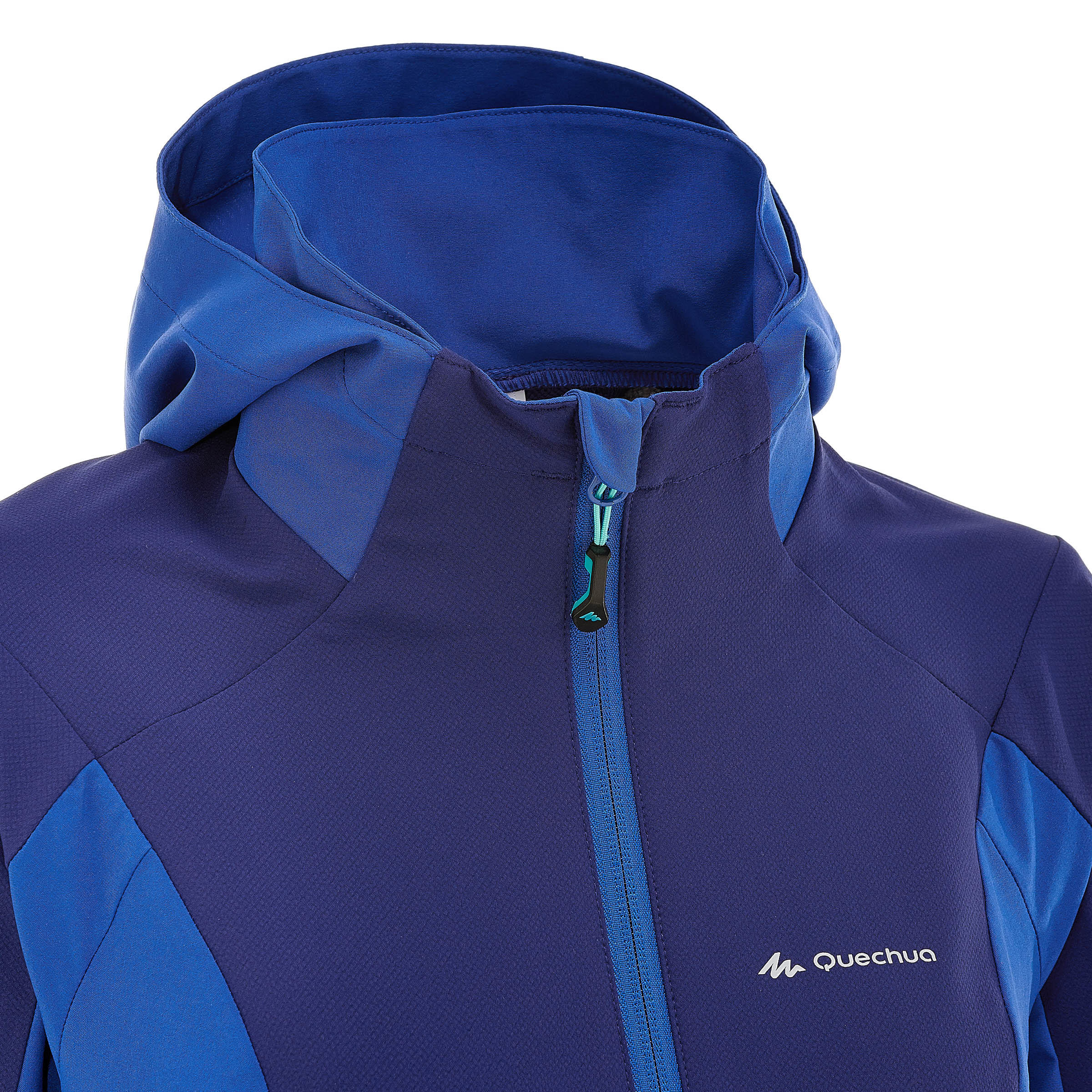Forclaz 600 Light Women's Trekking Wind Jacket - Blue 9/16