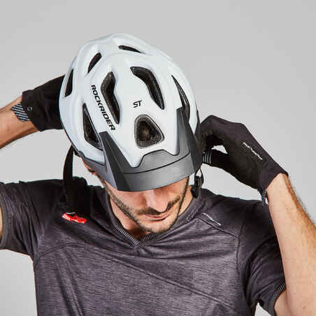 Mountain Bike Cycling Helmet - White