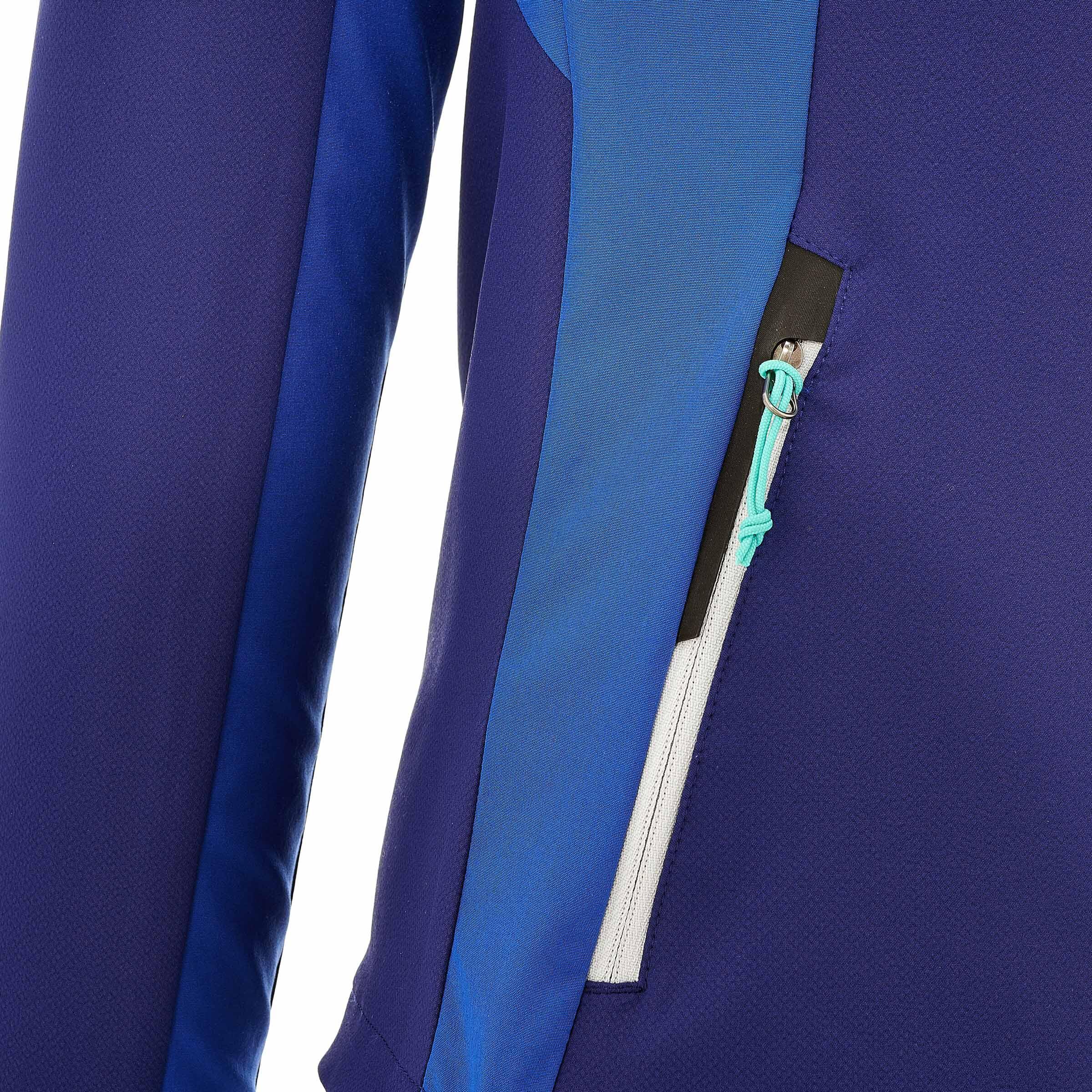 Forclaz 600 Light Women's Trekking Wind Jacket - Blue 11/16