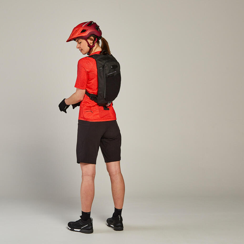 Damen kurzarm MTB Radtrikot – Expl 500 lila