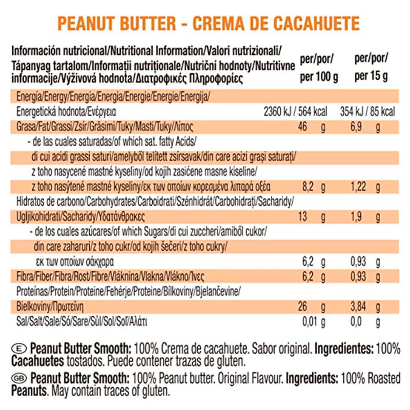 Crema Mantequilla de cacahuete Weider 1 kg