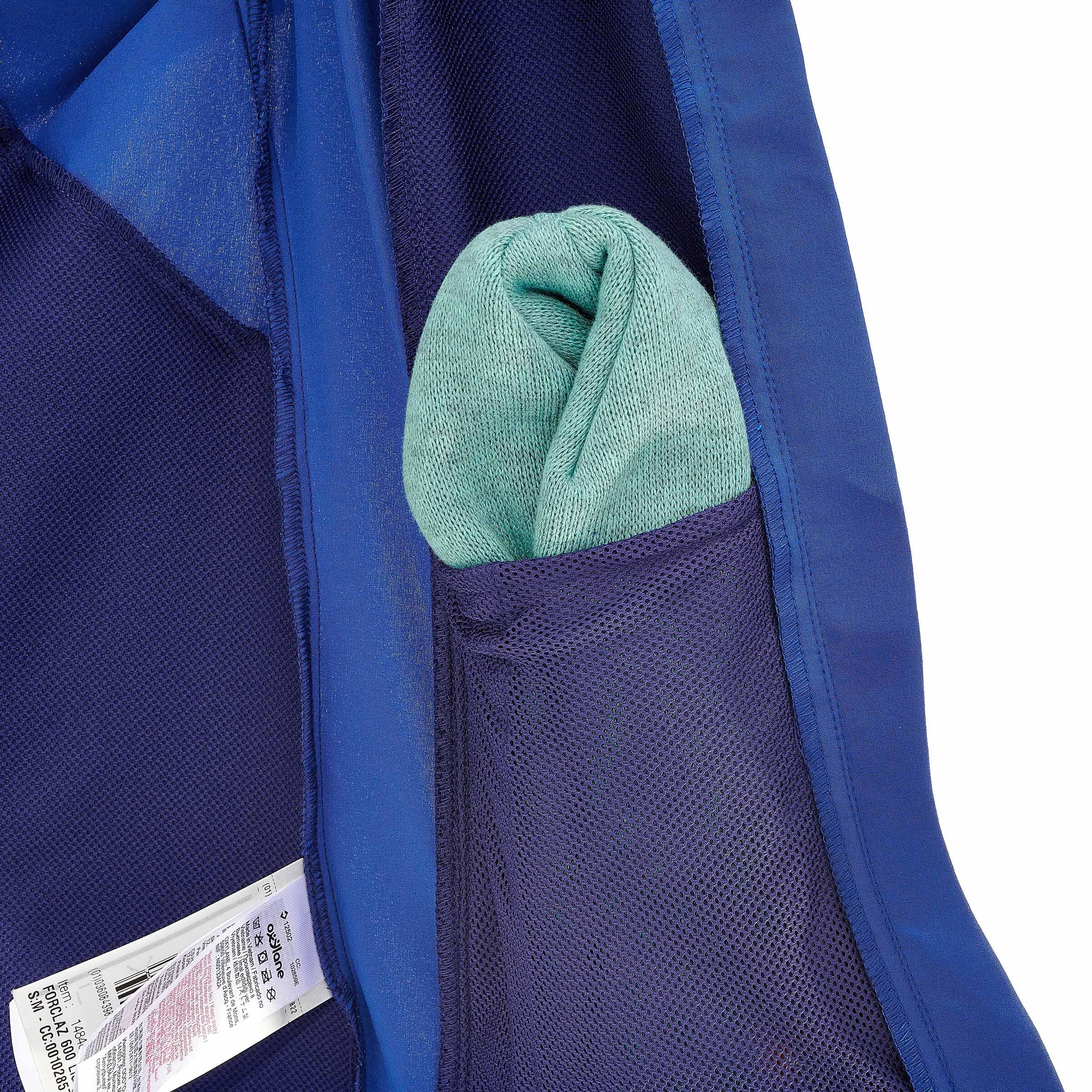 Forclaz 600 Light Women's Trekking Wind Jacket - Blue 13/16