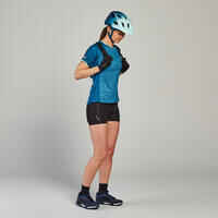 Women's Mountain Biking Cycling Shorts ST100 - Black