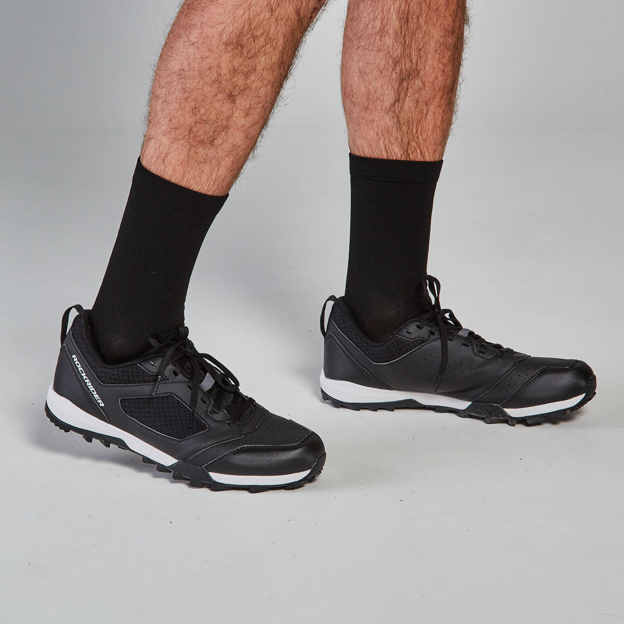 Mountain Biking Shoes ST 100 - Black -  4