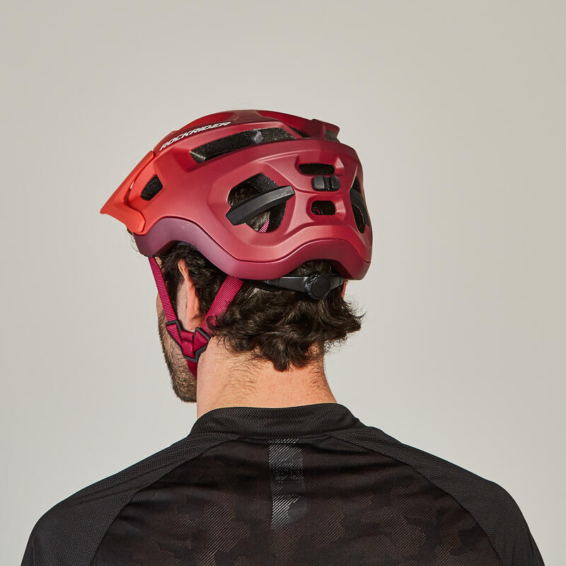 Casco bici mtb ST 500 rosa