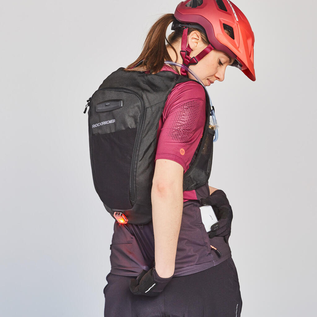 Damen kurzarm MTB Radtrikot – Expl 500 lila