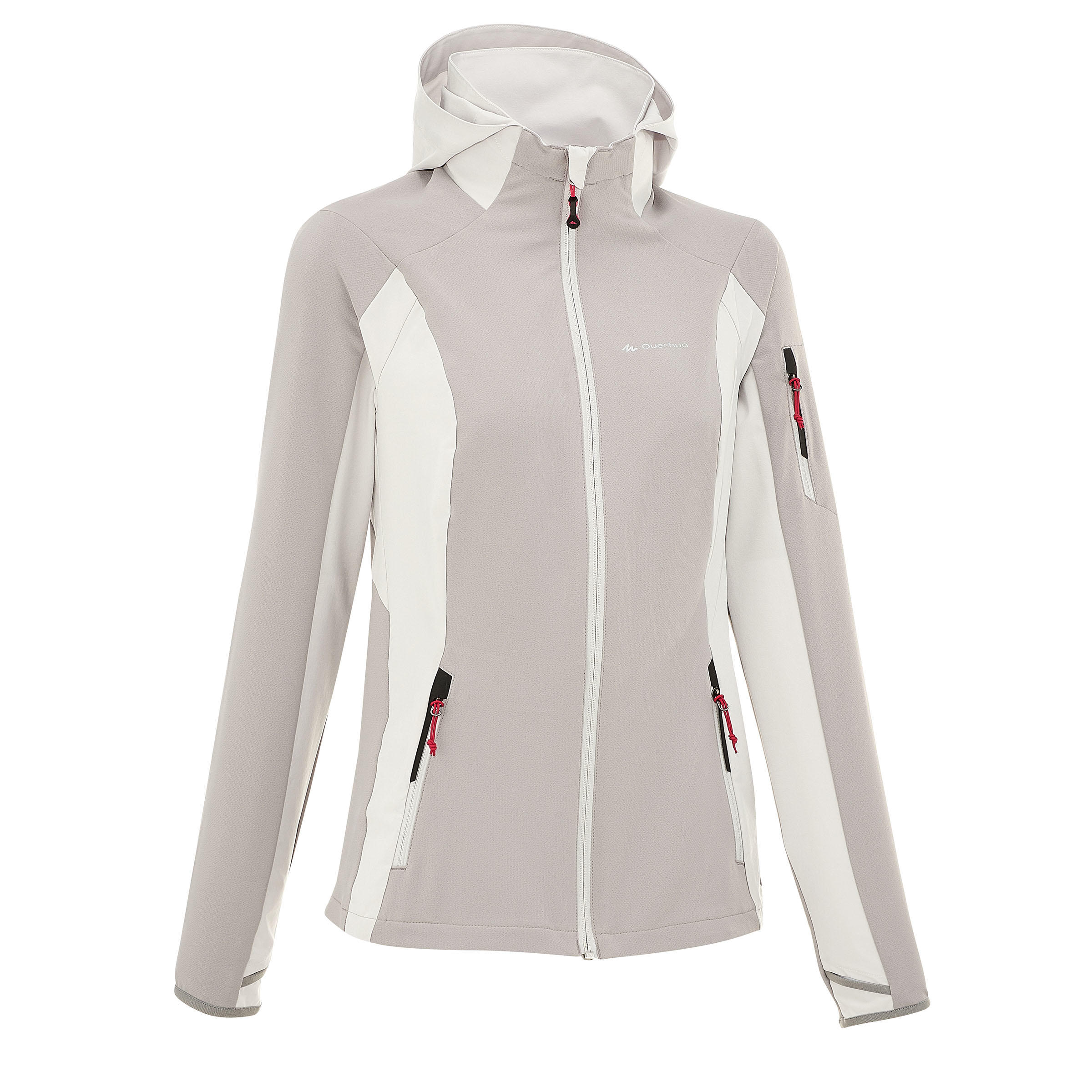 Women's Windbreaker Forclaz 600 - Grey 1/12