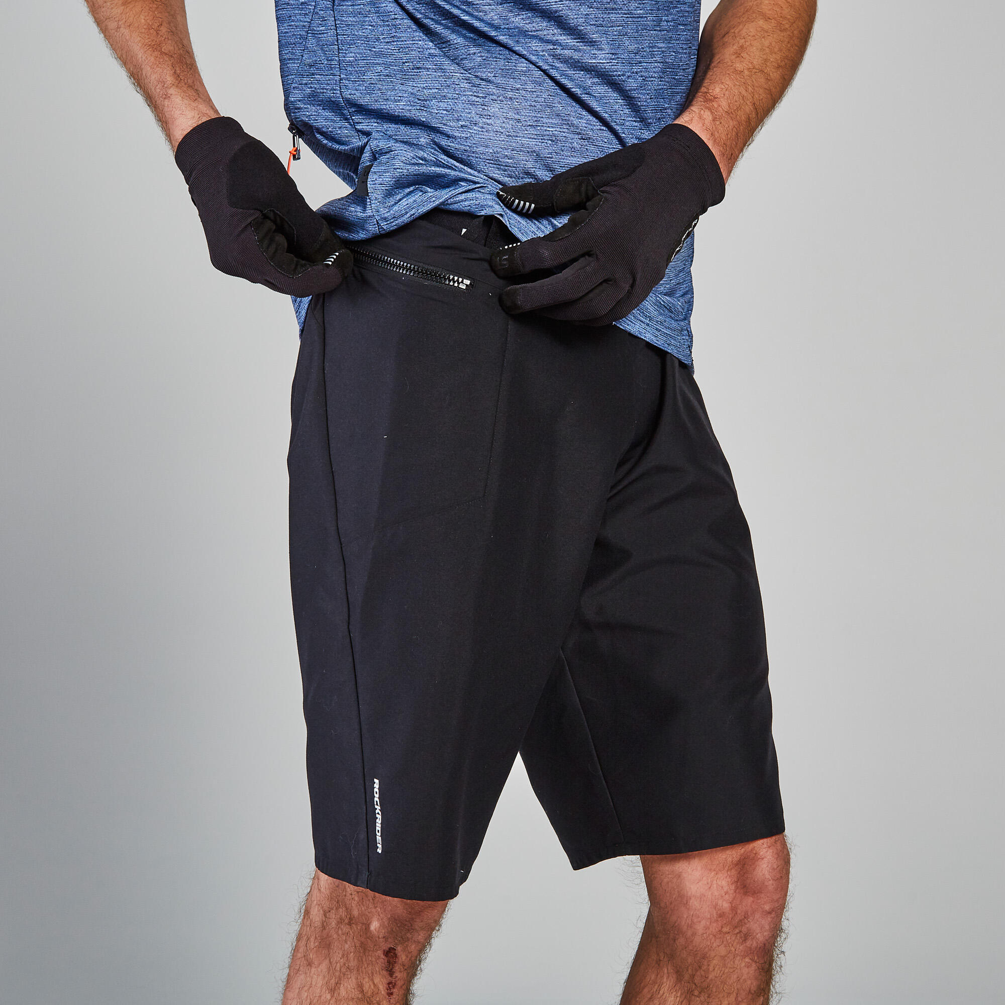 Padded Mountain-Biking Shorts - Black 1/10