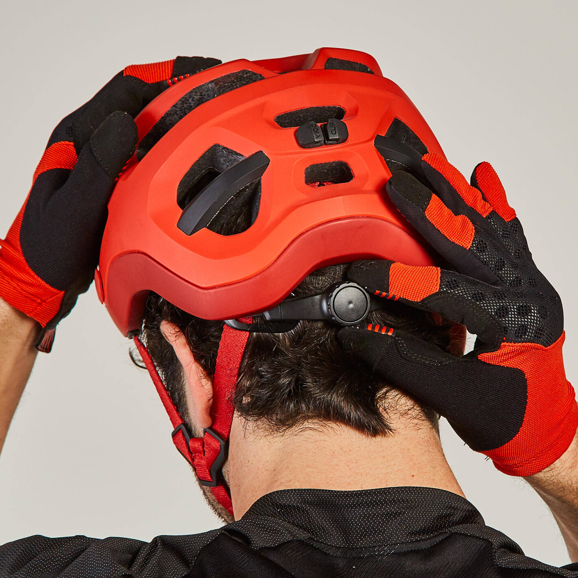 Mountain Bike Helmet ST 500 - Red -  4