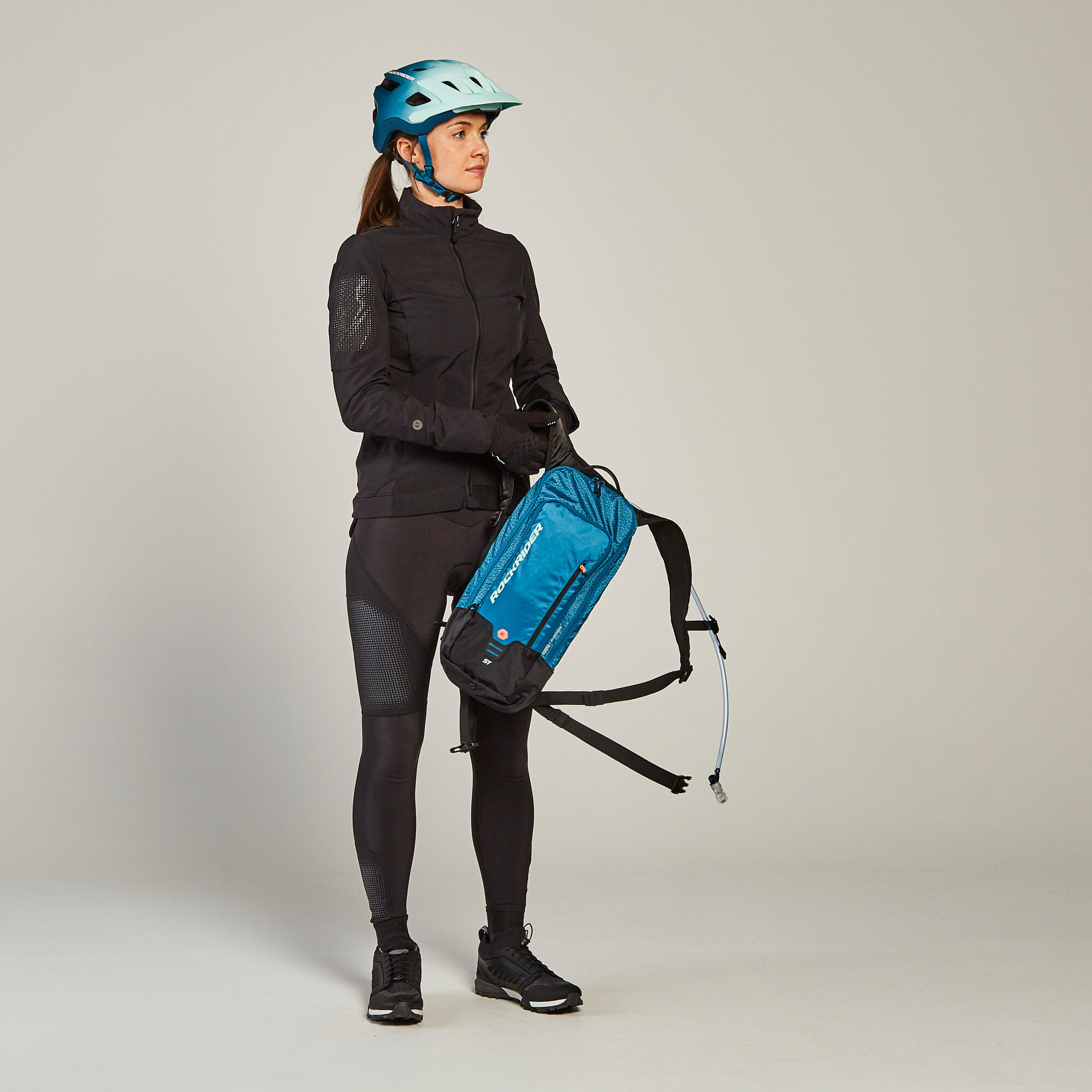 Mountain Bike 7L Hydration Backpack - Turquoise 8/26