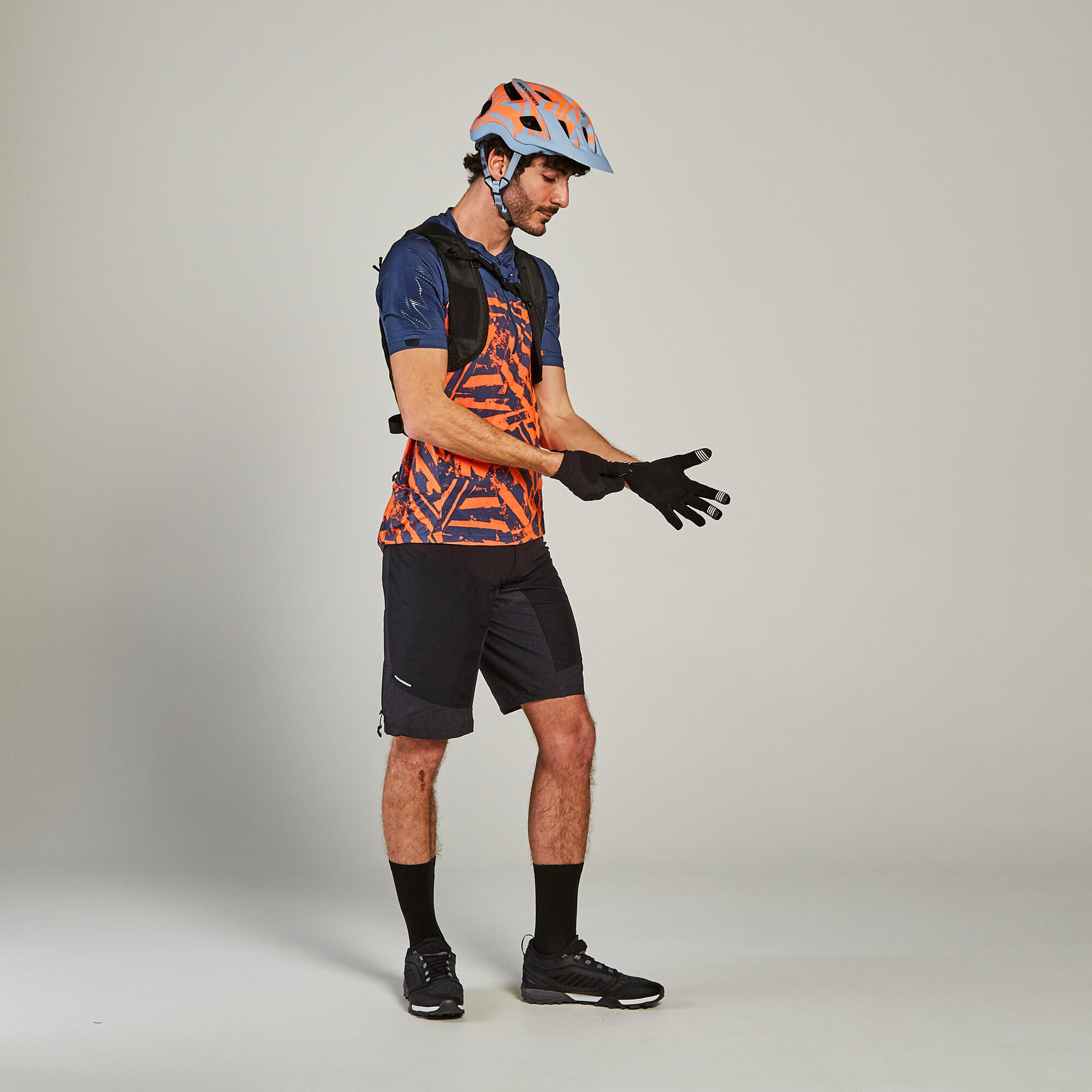Mountain Biking Shorts Black Decathlon