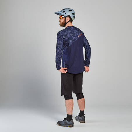 All-Mountain Long-Sleeved Jersey - Blue