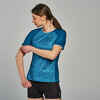 Women's Short-Sleeved Mountain Bike Jersey ST 100 - Turquoise