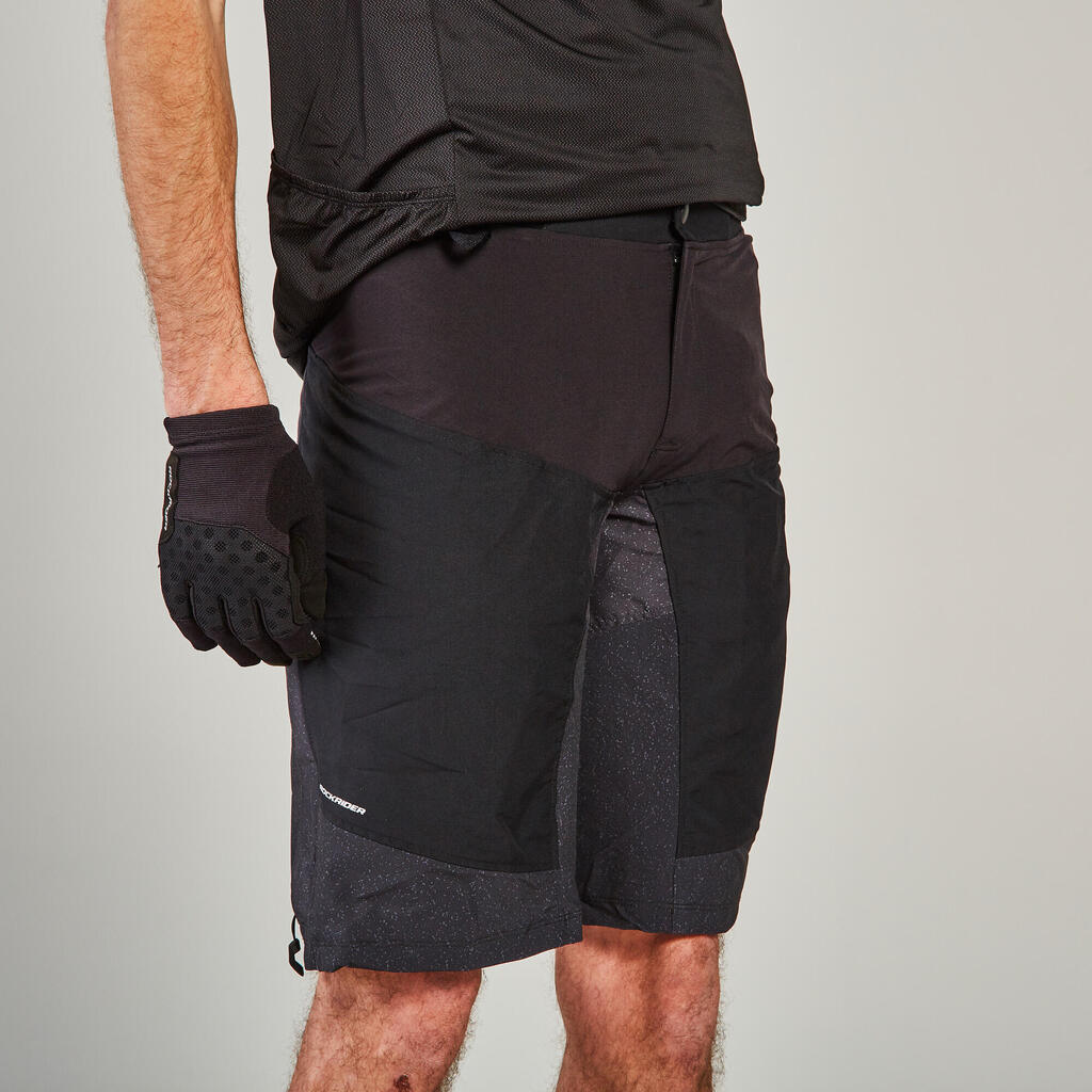 SHORT VELO VTT ST 500 NOIR HOMME