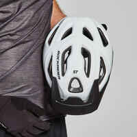 Mountain Bike Cycling Helmet - White