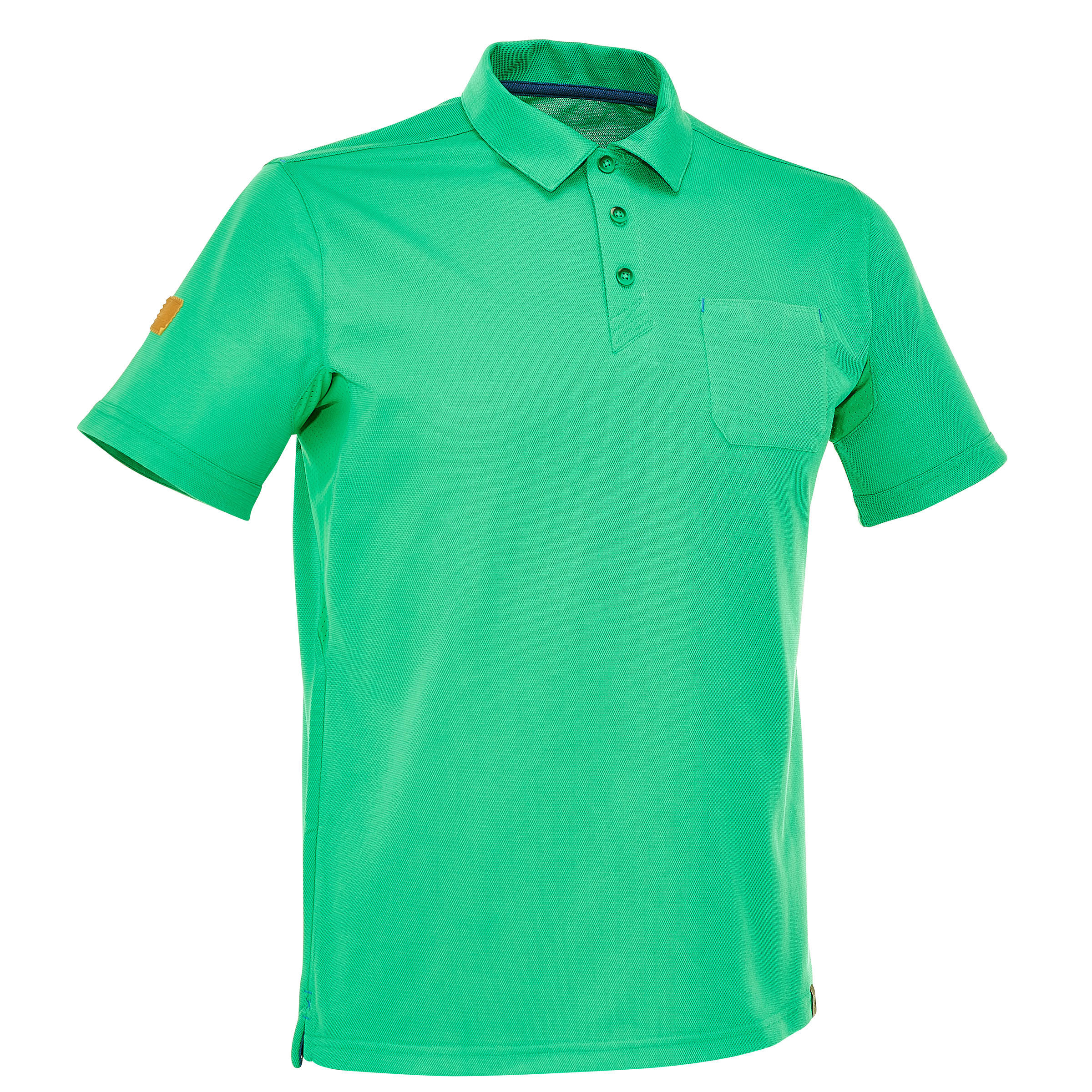 QUECHUA Arpenaz 500 Men's Hiking Polo Shirt - Green