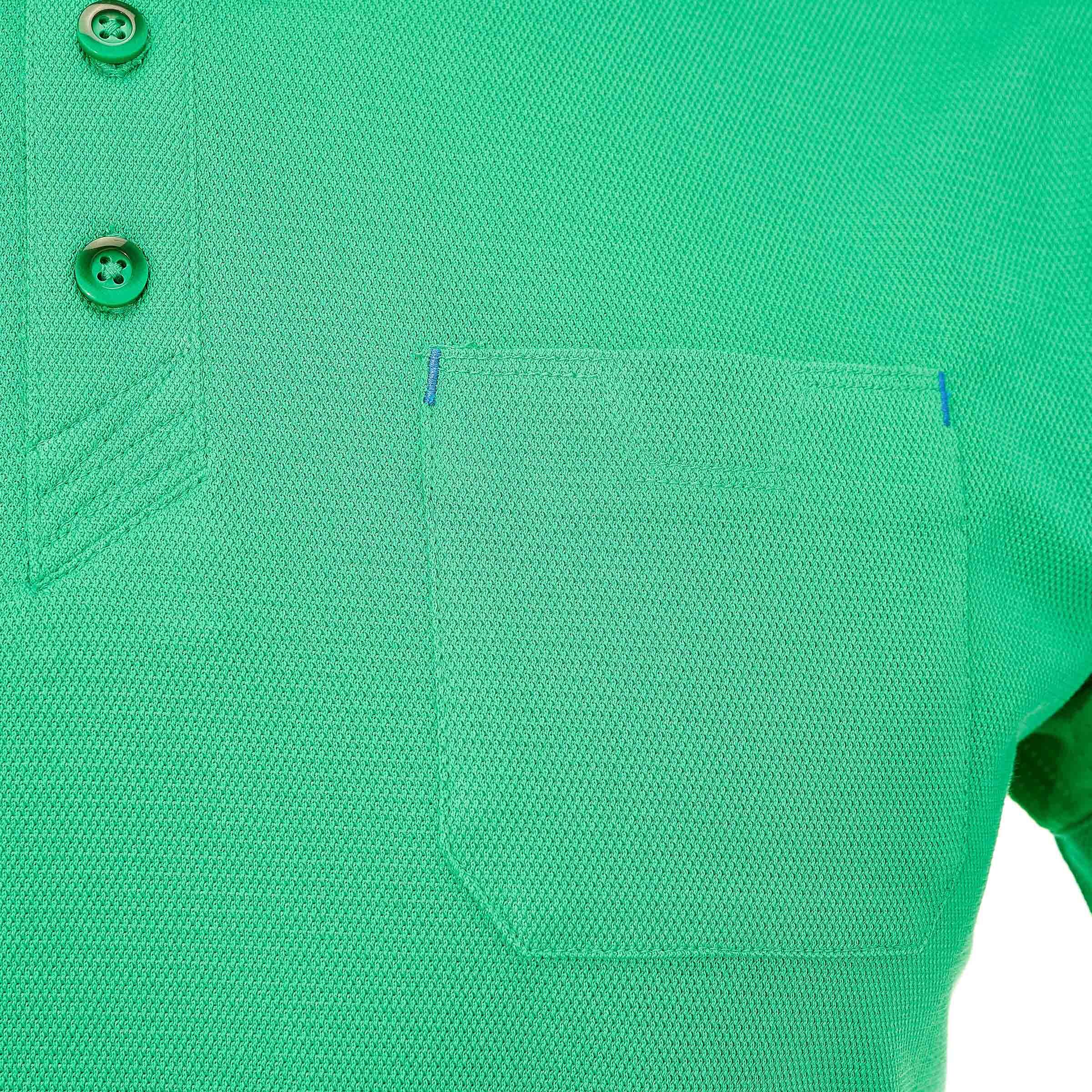 Arpenaz 500 Men's Hiking Polo Shirt - Green 9/10