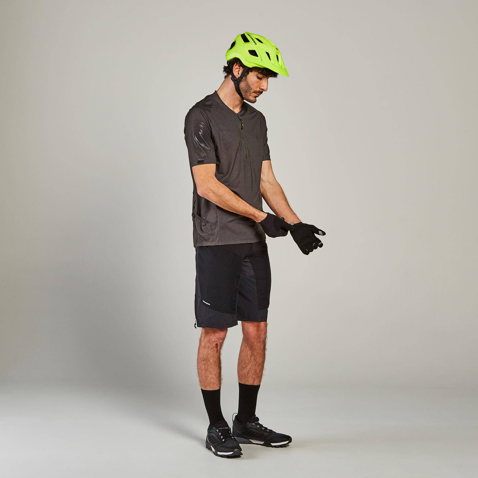 Mountain Biking Helmet EXPL 500 - Neon Yellow 10/18