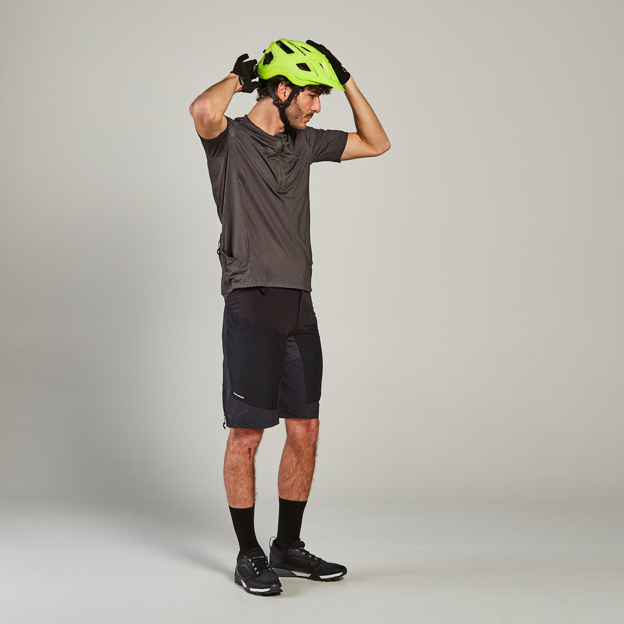Mountain Biking Helmet EXPL 500 - Neon Yellow 5/18