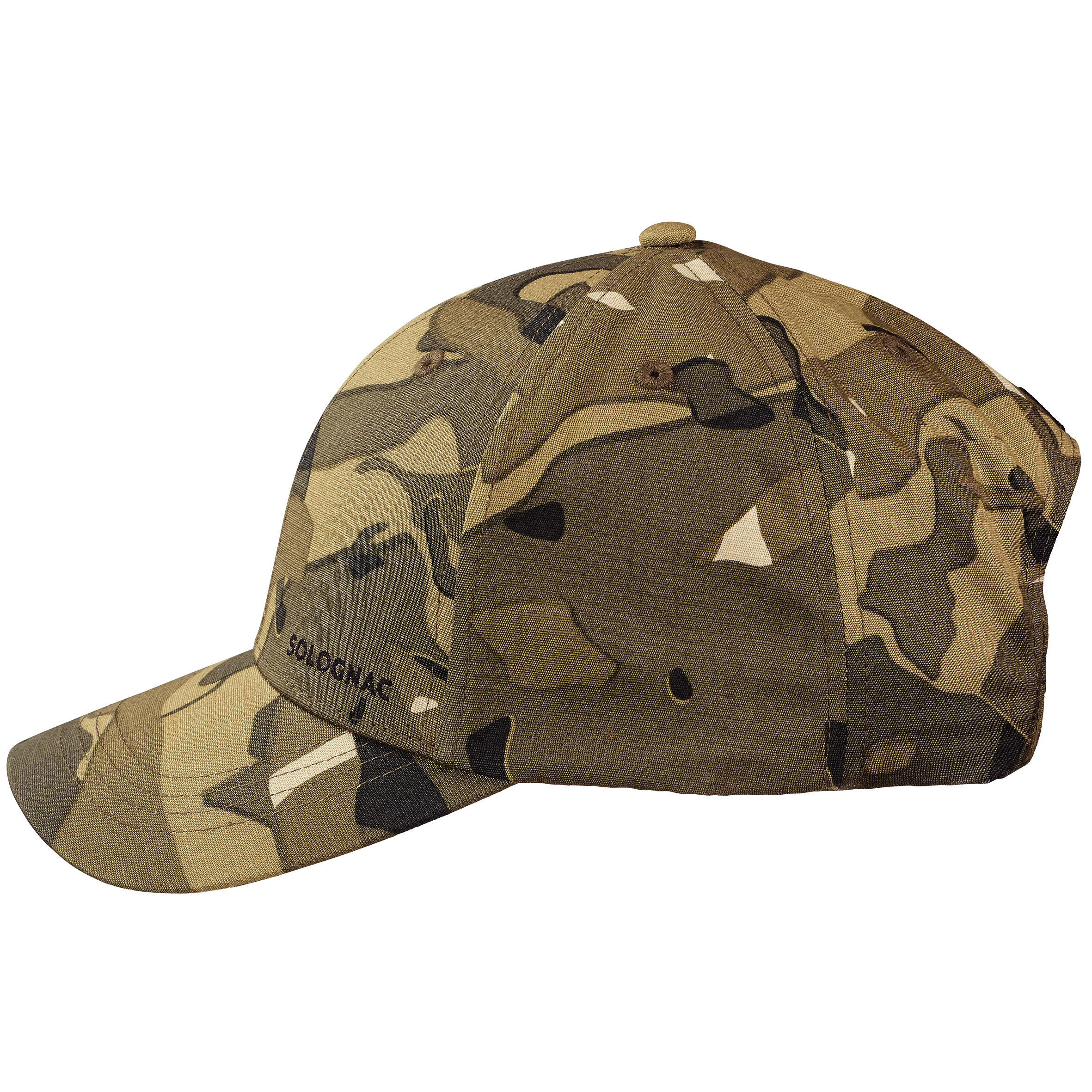 Country Sport Durable Cap 500 Woodland Camouflage Green 5/8