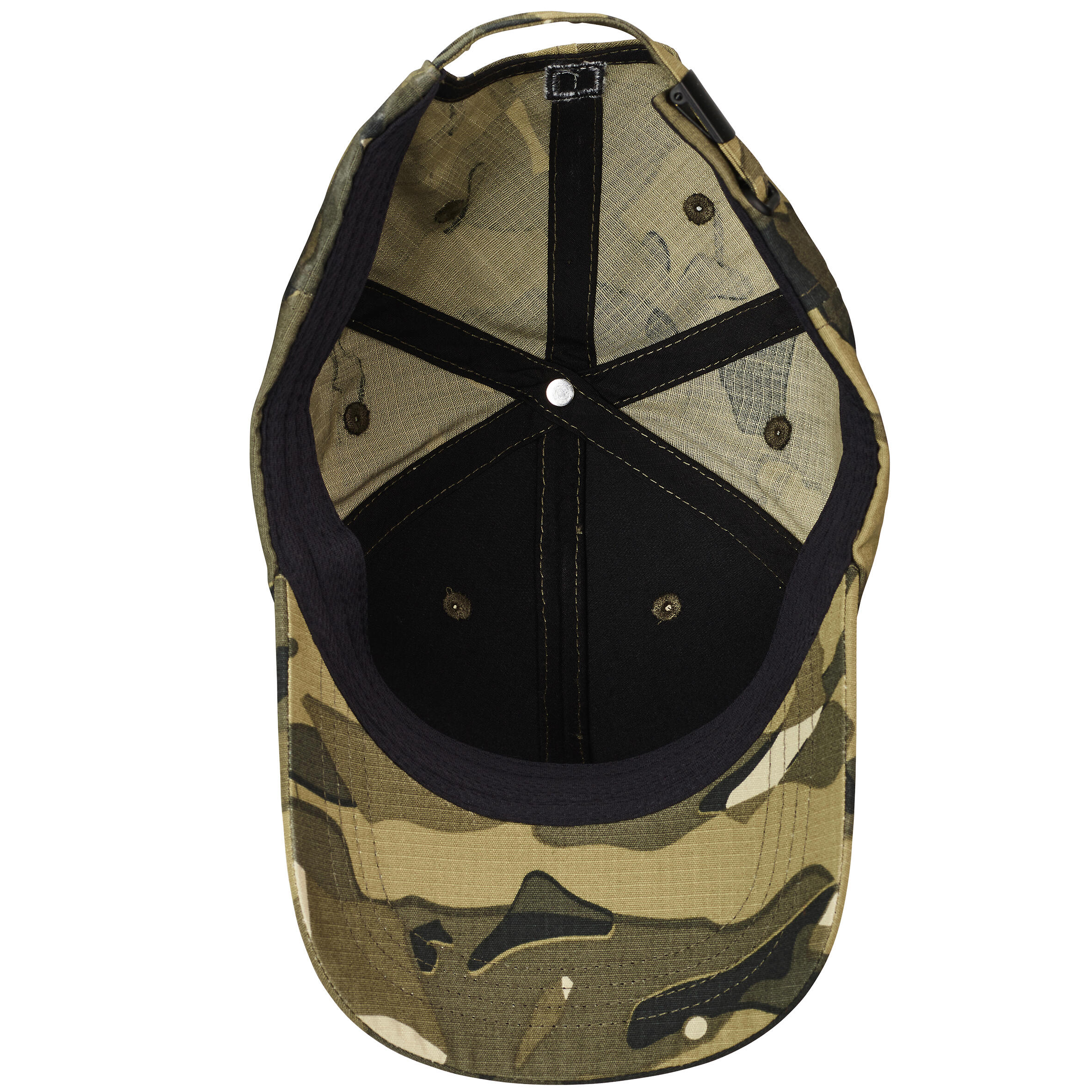 Country Sport Durable Cap 500 Woodland Camouflage Green 7/8