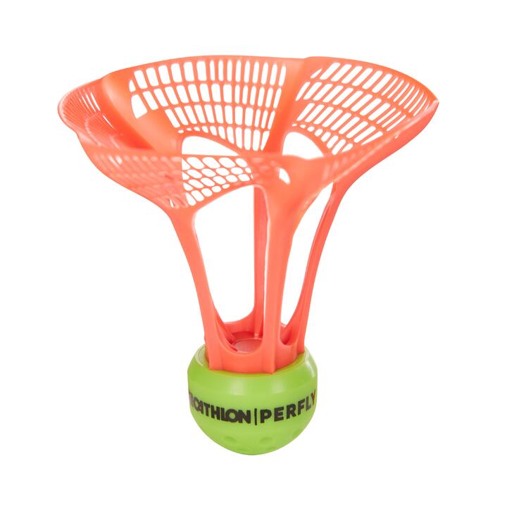 Volant de Air Badminton PSC 930 X 3 AIR SHUTTLE OUTDOOR V2 PERFLY Decathlon
