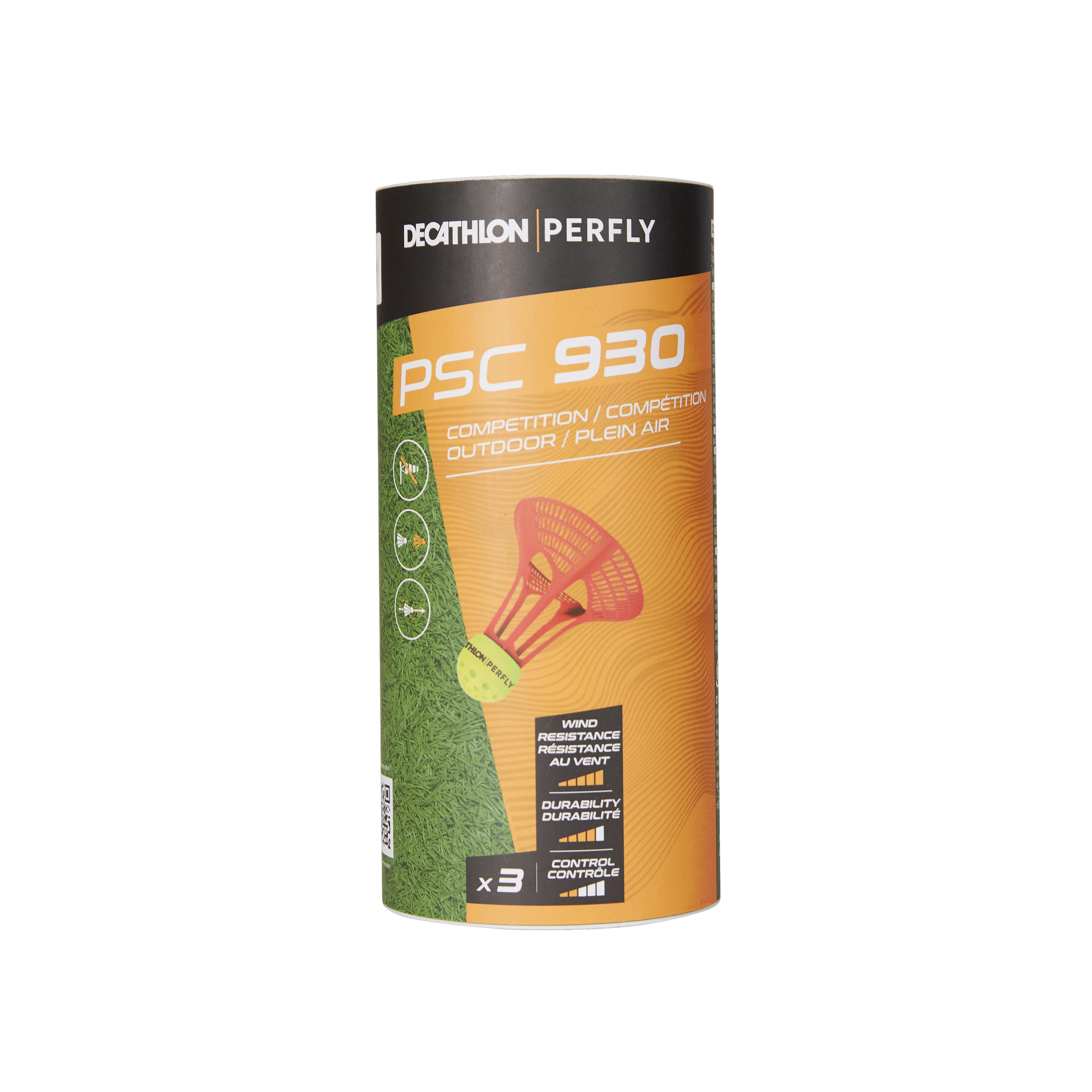 Air Badminton Outdoor Shuttlecock PSC 930 V2 Tri Pack