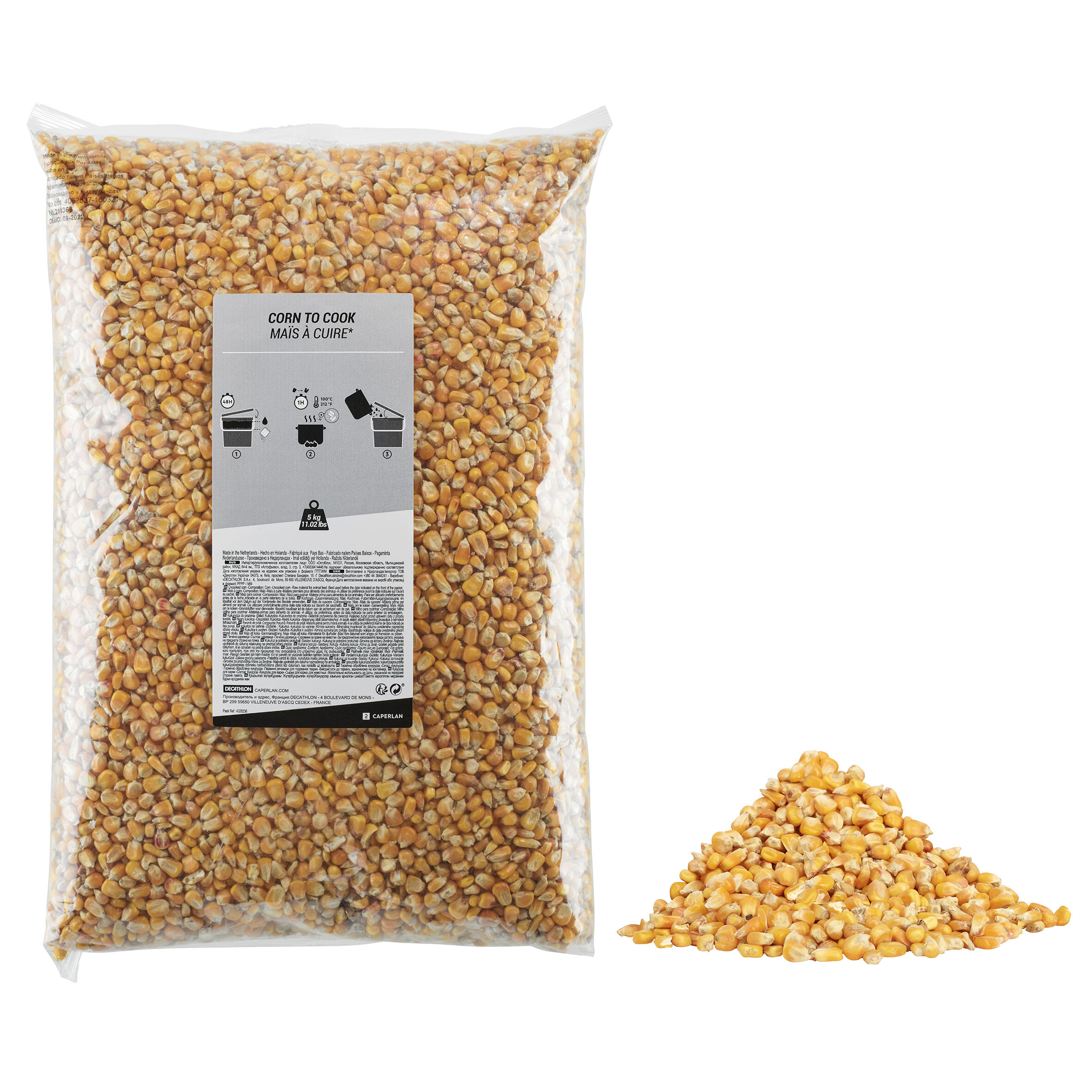 CAPERLAN CARP FISHING DRIED SEEDS MAIZE 5 KG