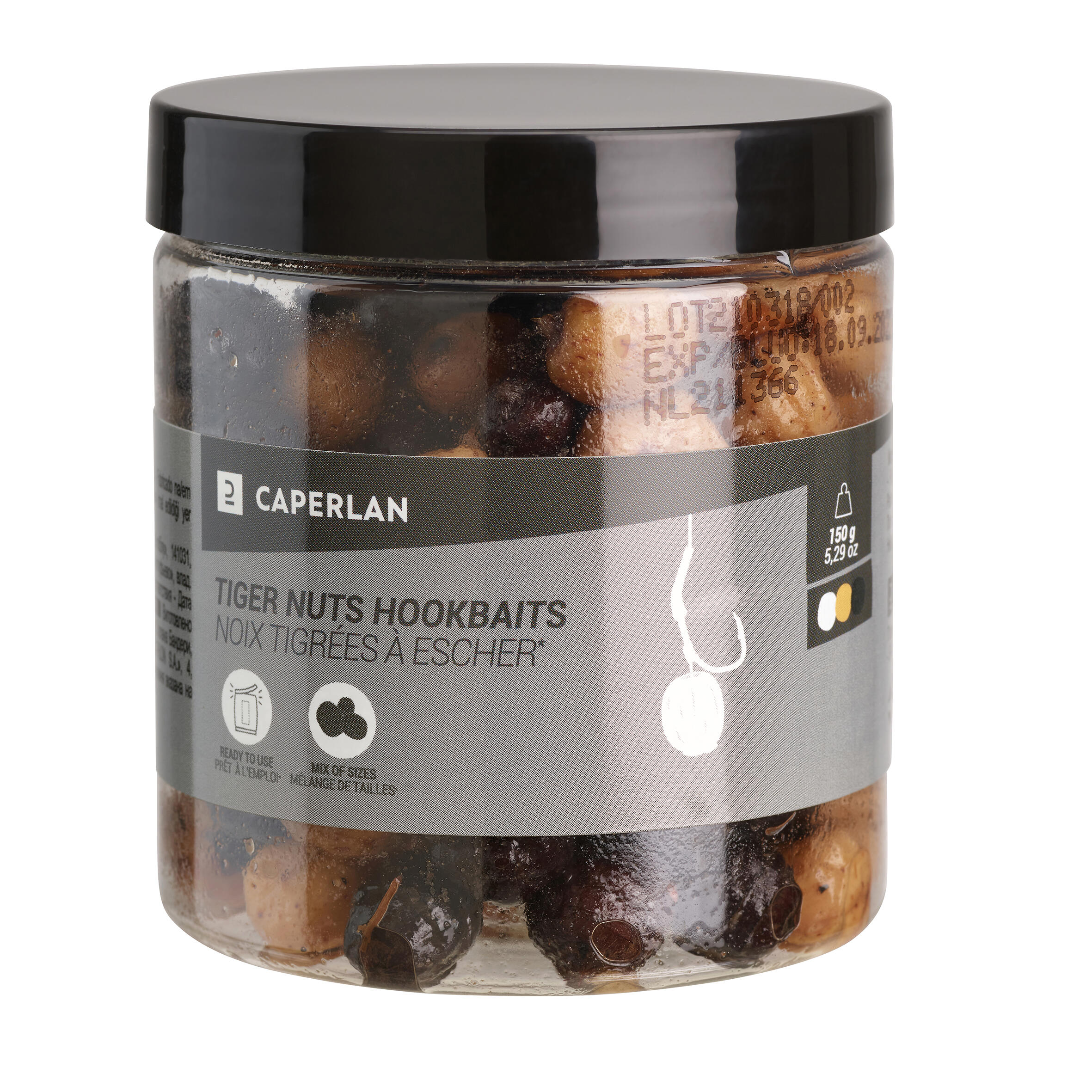 CAPERLAN Semená na lov kapra Tiger Nuts Hookbaits 150 g