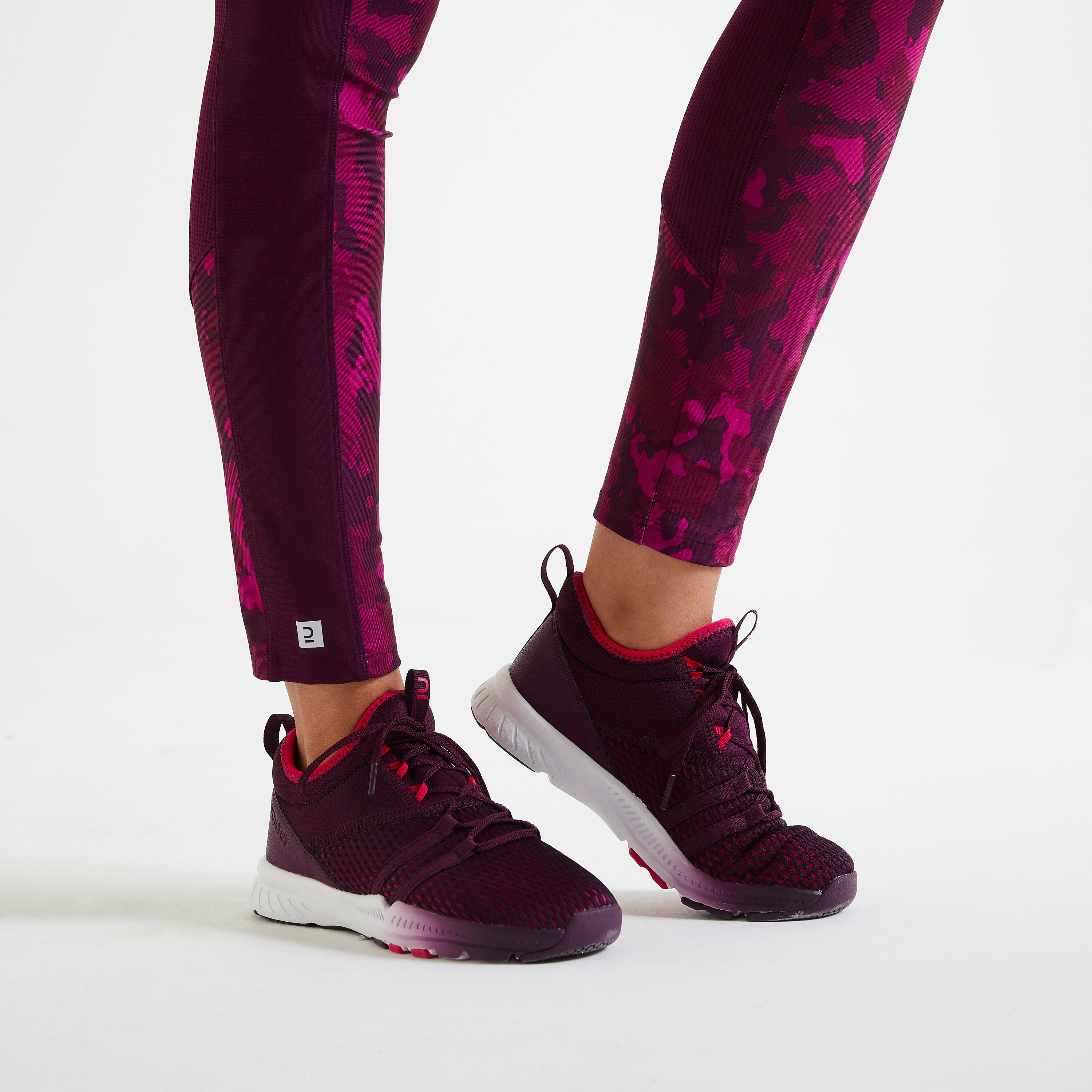 Women's Fitness Shoes Mid 140 - Purple 3/8