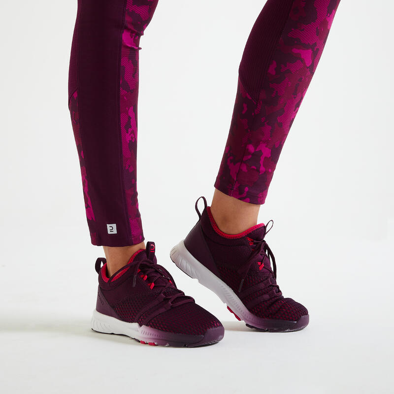 Women's Fitness Shoes Mid 140 - Purple