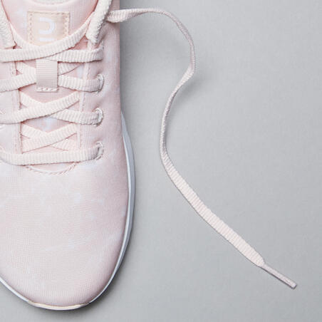 Chaussures de fitness imprimé marbre 120 Femme, révélez votre féminité !