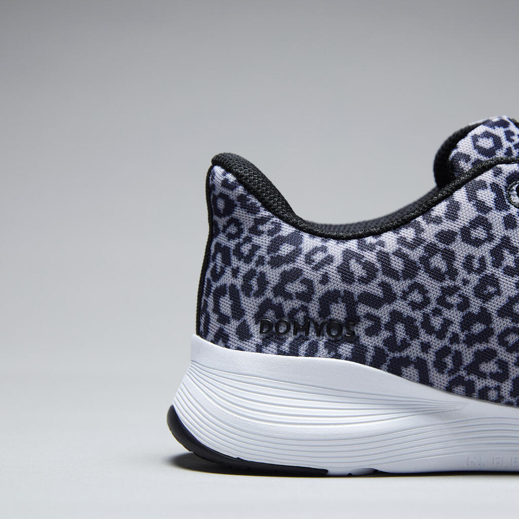 Chaussures de fitness imprimé marbre 120 Femme, révélez votre féminité !
