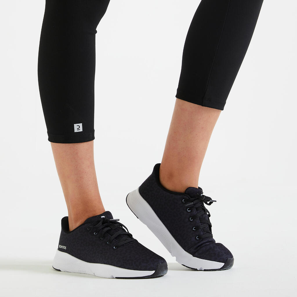 Chaussures de fitness imprimé marbre 120 Femme, révélez votre féminité !