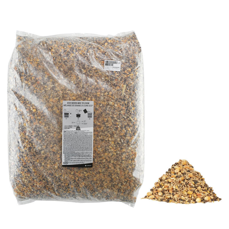 Partikels voor karper mix van gedroogde zaden en korrels voordeelpak 20 kg