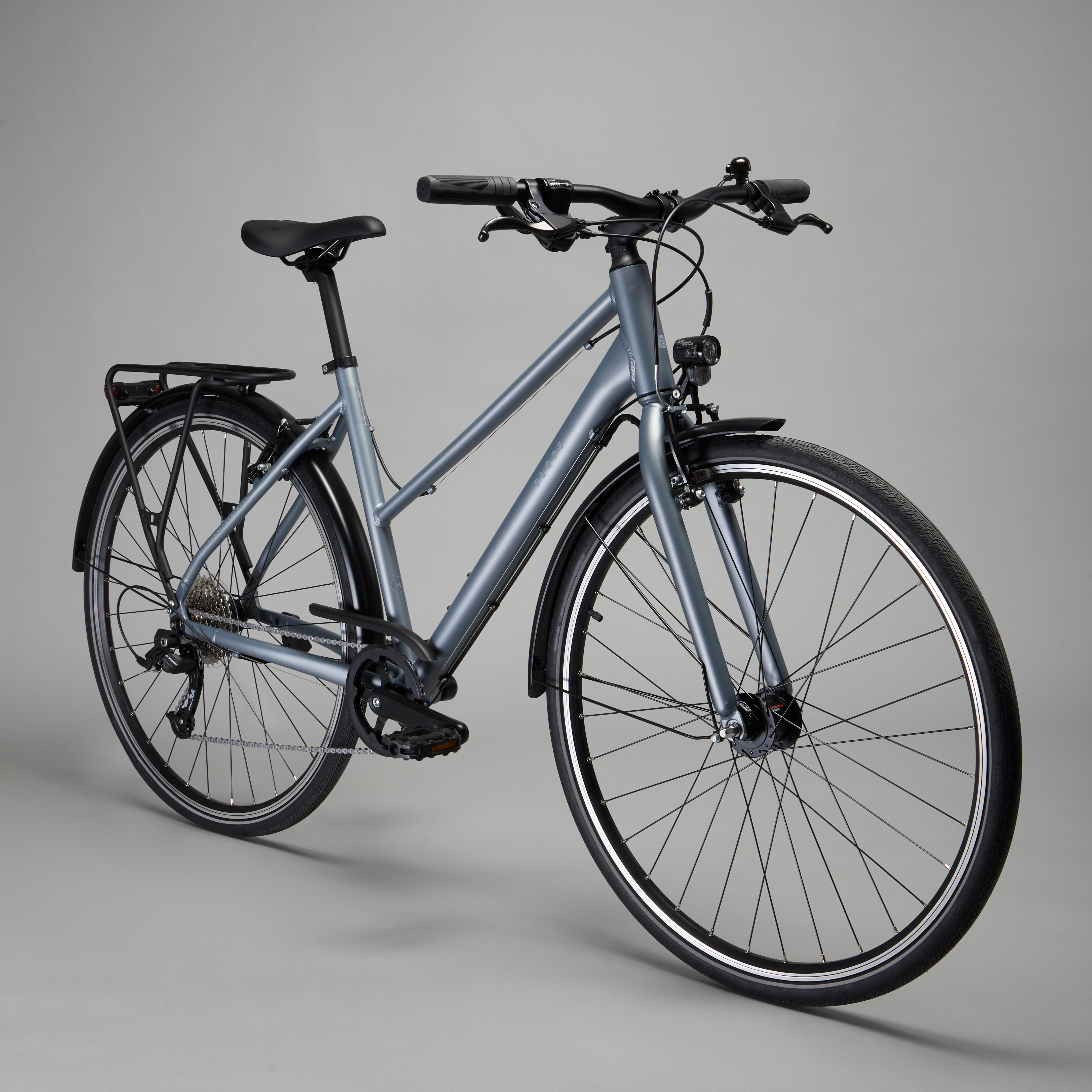 Cycling Long Distance Step-Through City Bike - 500 - ELOPS