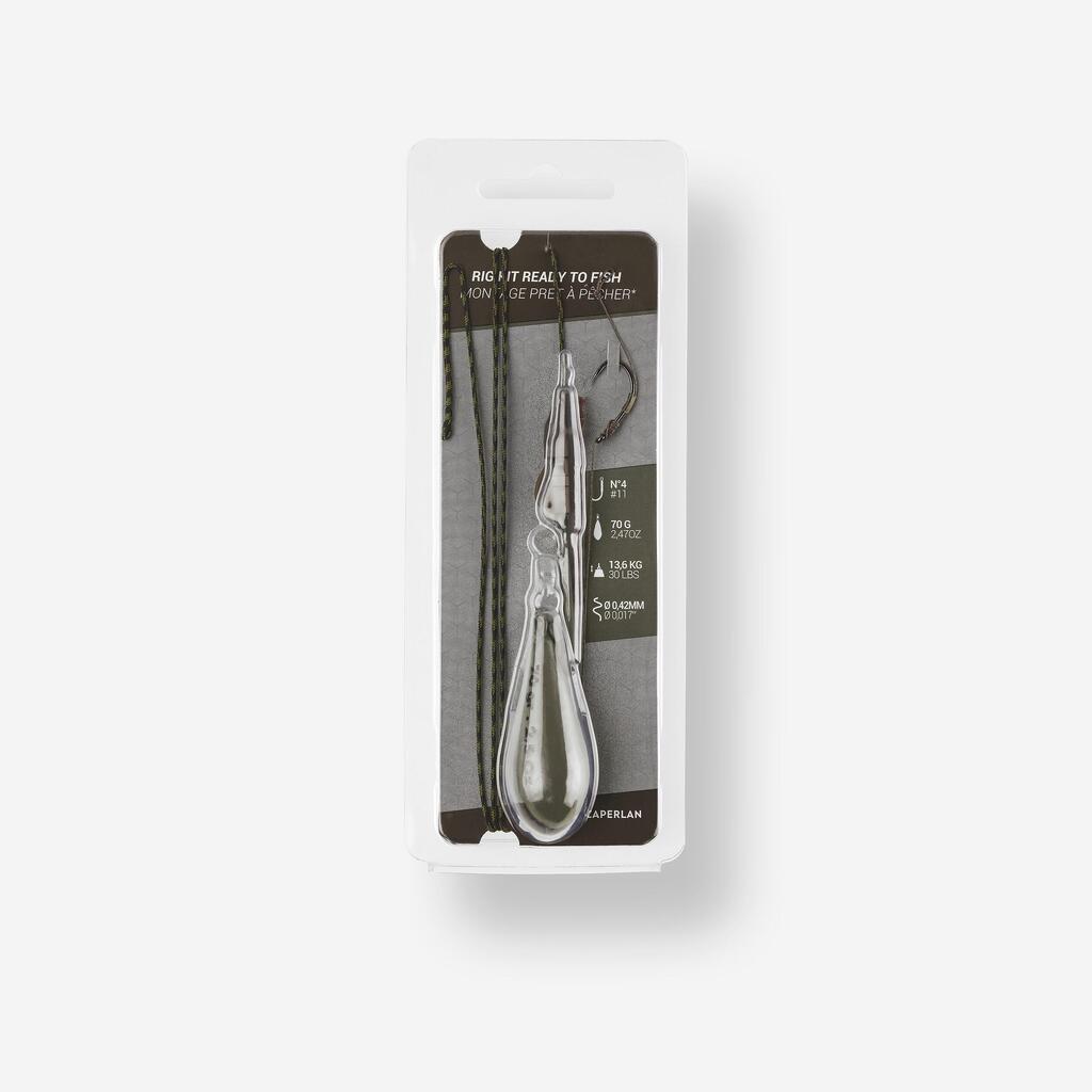 תפס ריג לדיג קרפיונים ready to fish ‏110 גרם H2